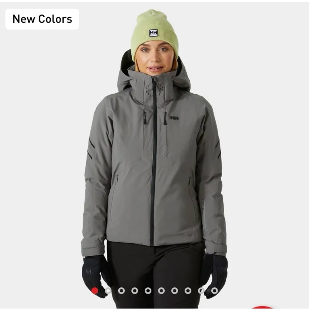 Helly Hansen Women's Alphelia Infinity Ski Jacket in Gray